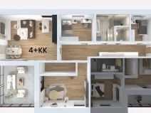 Prodej bytu 4+kk, Litvínov - Chudeřín, Horská, 117 m2