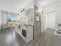 Pronájem bytu 1+1, České Velenice, Sídliště na Sadech, 44 m2