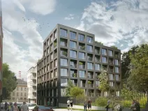 Pronájem bytu 1+kk, Brno, Hvězdová, 32 m2