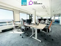 Pronájem kanceláře, Praha - Libeň, Českomoravská, 1391 m2