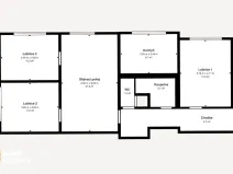 Pronájem bytu 4+1, Zlín, Ševcovská, 84 m2