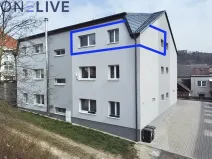 Pronájem bytu 2+kk, Radnice, Na Potocích, 49 m2