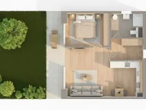 Prodej bytu 2+kk, Hradec Králové - Kukleny, Pražská třída, 53 m2