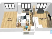 Prodej bytu 2+1, Plzeň - Lobzy, Koterovská, 54 m2