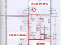 Pronájem bytu 2+kk, Ostrava - Výškovice, 38 m2