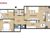Prodej bytu 3+1, Jesenice, V Lázních, 72 m2