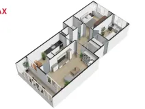 Prodej bytu 3+1, Jesenice, V Lázních, 72 m2