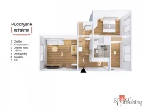 Prodej bytu 3+kk, Liberec - Liberec XV-Starý Harcov, Aloisina výšina, 55 m2