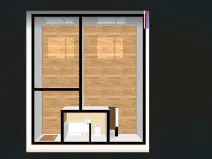 Pronájem bytu 2+kk, Podbořany, Kpt. Nálepky, 42 m2