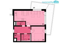 Prodej bytu 2+kk, Karlovy Vary, Sedlecká, 60 m2