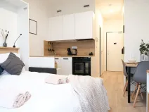 Pronájem bytu 1+kk, Praha - Smíchov, Plzeňská, 20 m2