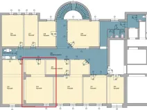 Pronájem ordinace, Frýdek-Místek, tř. T. G. Masaryka, 42 m2