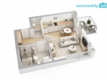 Pronájem bytu 1+kk, Praha - Smíchov, U Lihovaru, 29 m2