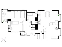 Prodej bytu 4+kk, Brno - Veveří, Nerudova, 85 m2