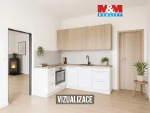 Prodej bytu 2+1, Újezd pod Troskami, 65 m2