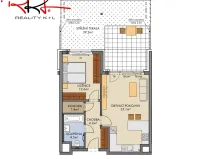 Pronájem bytu 2+kk, Praha, Stočesova, 91 m2