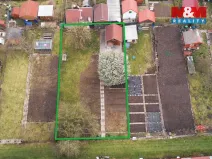 Prodej zahrady, Podbořany, 380 m2