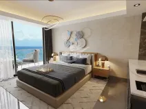 Prodej bytu 1+kk, Trikomo, Kypr, 37 m2