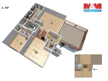 Prodej rodinného domu, Horní Branná, 300 m2