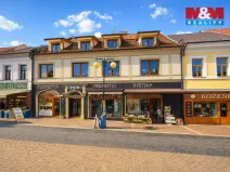 Pronájem obchodního prostoru, Benešov, Masarykovo náměstí, 38 m2