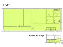 Pronájem kanceláře, Praha - Malešice, Tiskařská, 206 m2
