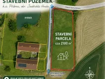 Prodej pozemku pro bydlení, Příbraz, 2100 m2