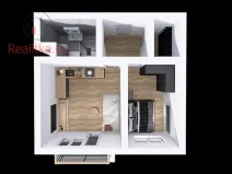 Prodej bytu 2+kk, Mělník, Vlasákova, 38 m2