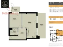 Prodej bytu 2+kk, Mělník, Vlasákova, 58 m2