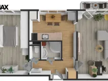 Prodej bytu 2+1, Praha - Letňany, Vítkovická, 51 m2