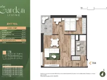 Prodej bytu 2+kk, Praha - Černý Most, Arnošta Valenty, 47 m2