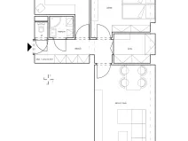 Prodej bytu 2+1, Sázava, Sklářská, 58 m2