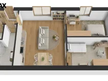 Pronájem bytu 3+kk, Hradec Králové - Pražské Předměstí, Blažíčkovo náměstí, 57 m2