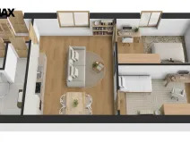 Pronájem bytu 3+kk, Hradec Králové - Pražské Předměstí, Blažíčkovo náměstí, 57 m2