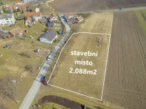 Prodej pozemku pro bydlení, Vícov, 2088 m2