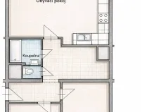 Pronájem bytu 3+kk, Praha - Kamýk, Pšenčíkova, 75 m2