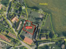 Prodej pozemku, Chorušice - Choroušky, 850 m2