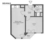 Prodej bytu 2+kk, Praha - Kyje, Lipnická, 43 m2