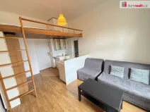 Pronájem bytu 1+kk, Praha - Smíchov, Kmochova, 25 m2