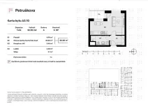 Prodej bytu 1+kk, Ostrava - Zábřeh, Petruškova, 33 m2