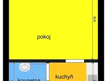 Pronájem bytu 1+kk, Poděbrady, Za Mlékárnou, 30 m2