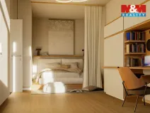 Prodej bytu 1+kk, Praha - Smíchov, Grafická, 41 m2