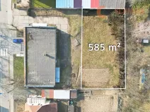 Pronájem zahrady, Klobouky u Brna, Nádražní, 585 m2