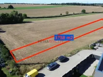Prodej pozemku pro bydlení, Zlatníky-Hodkovice, Za Brankou, 1758 m2