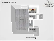 Pronájem bytu 1+kk, Olomouc, Valdenská, 25 m2