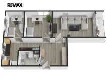 Prodej bytu 3+1, Horní Bříza, Jedlová, 61 m2