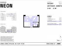 Prodej bytu 1+kk, Brno, Plynárenská, 31 m2