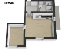 Pronájem bytu 2+kk, Plzeň, Vysoká, 53 m2