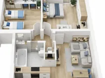 Prodej bytu 3+kk, Hrochův Týnec, Sídliště, 55 m2