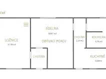 Prodej chalupy, Jesenice, 88 m2