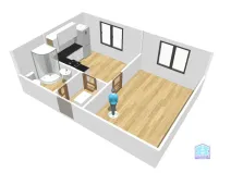 Pronájem bytu 1+1, Plzeň - Východní Předměstí, Kyjevská, 30 m2